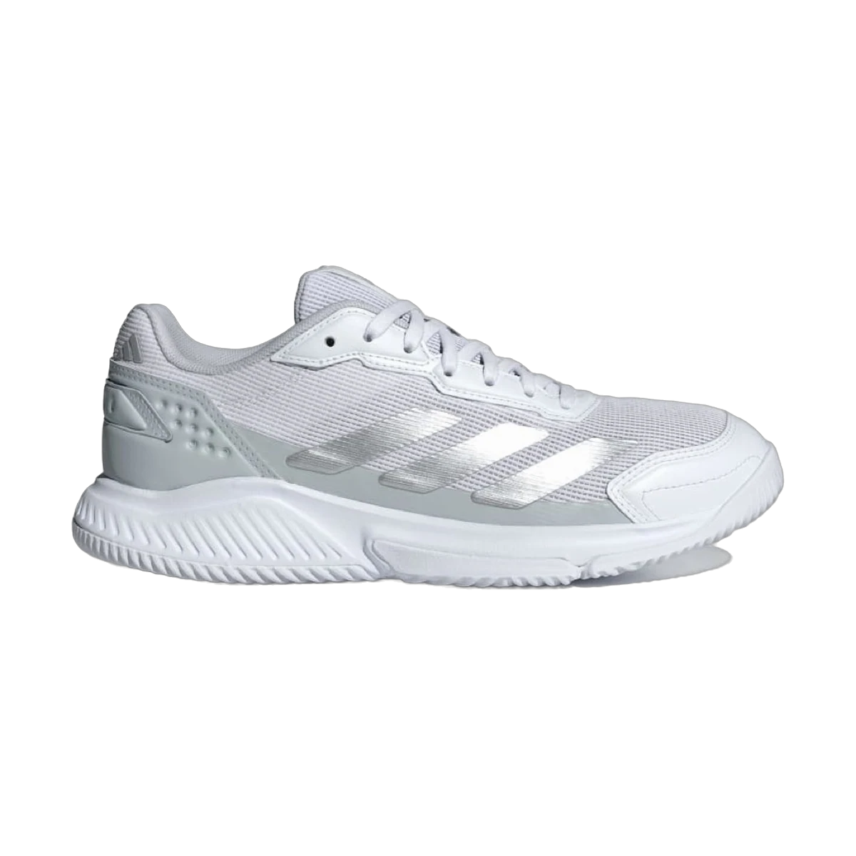 کفش پدل Adidas Courtquick Padel Shoe Women Cloud White Silver Metallic Cloud White