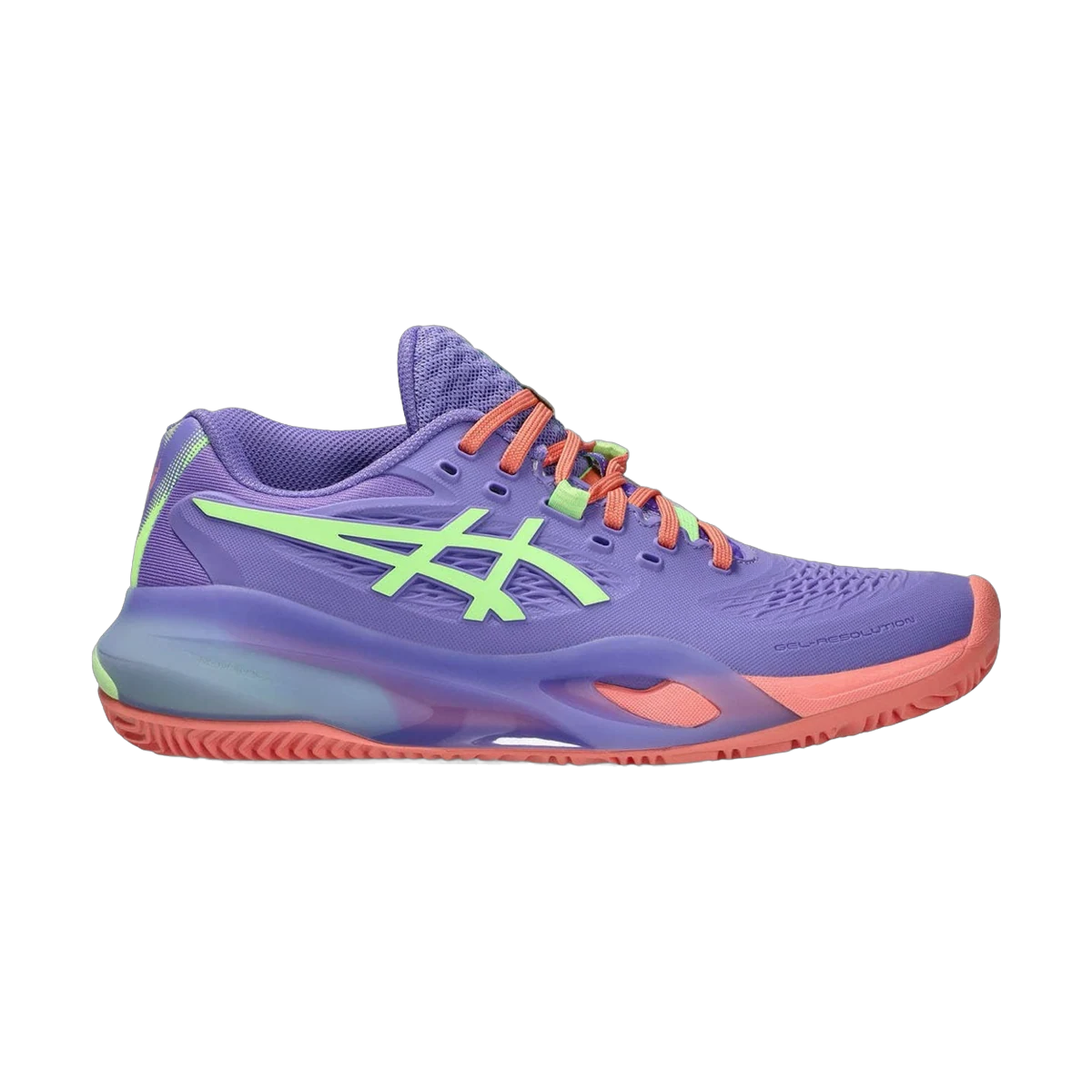 کفش پدل Asics Gel-Resolution X Padel Women Amethyst Illuminate Green