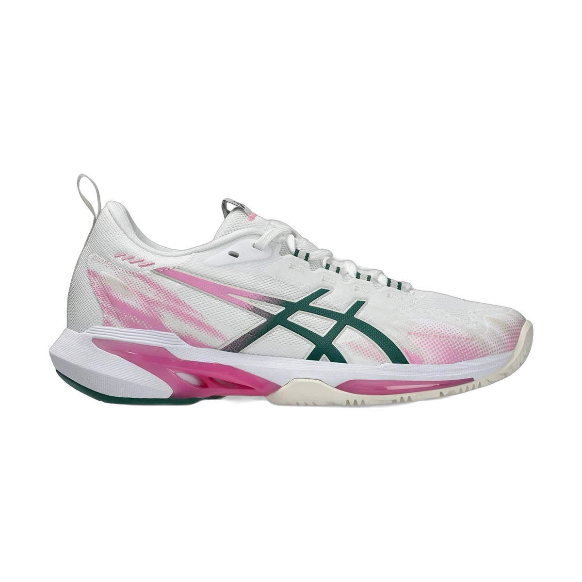 کفش پدل Asics Sonicsmash FF Padel Women White Green Pink