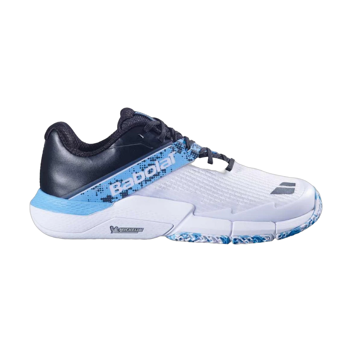 کفش پدل Babolat Movea 2 Men White Cyan Blue