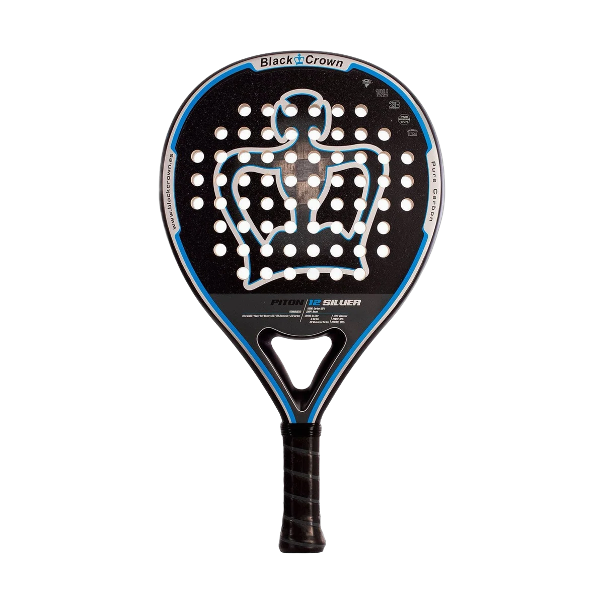 راکت پدل Black Crown Piton 12 Silver 2024