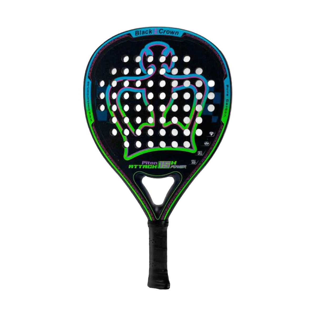راکت پدل Black Crown Piton Attack 15K Power 2024
