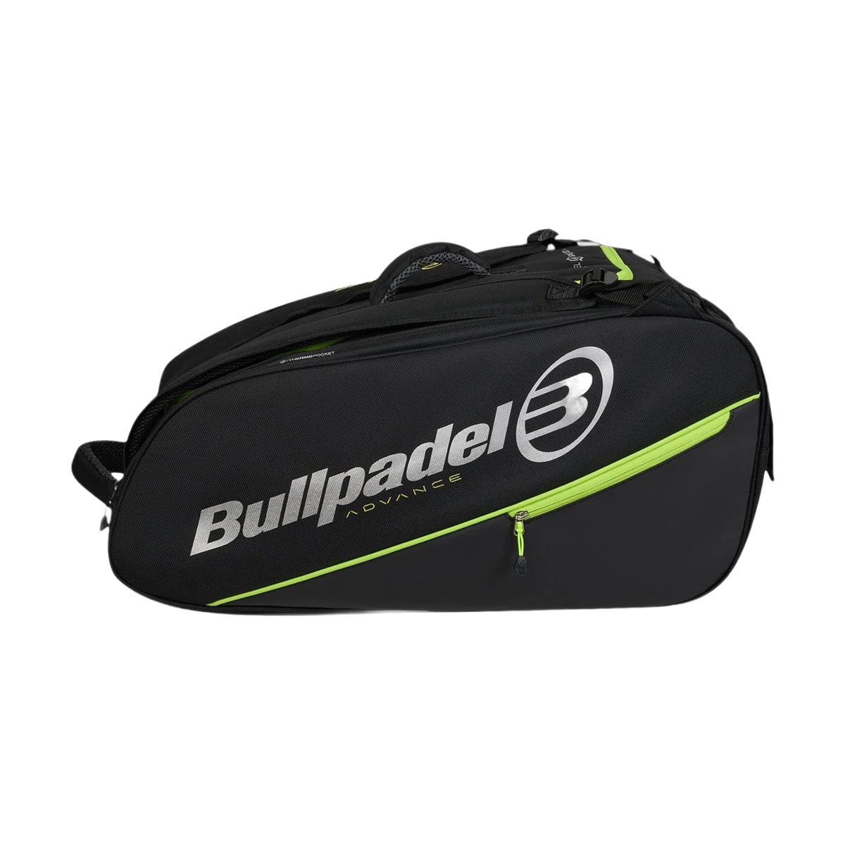 ساک و کوله پدل Bullpadel Advance Padel Bag Black Green، عکس ۱