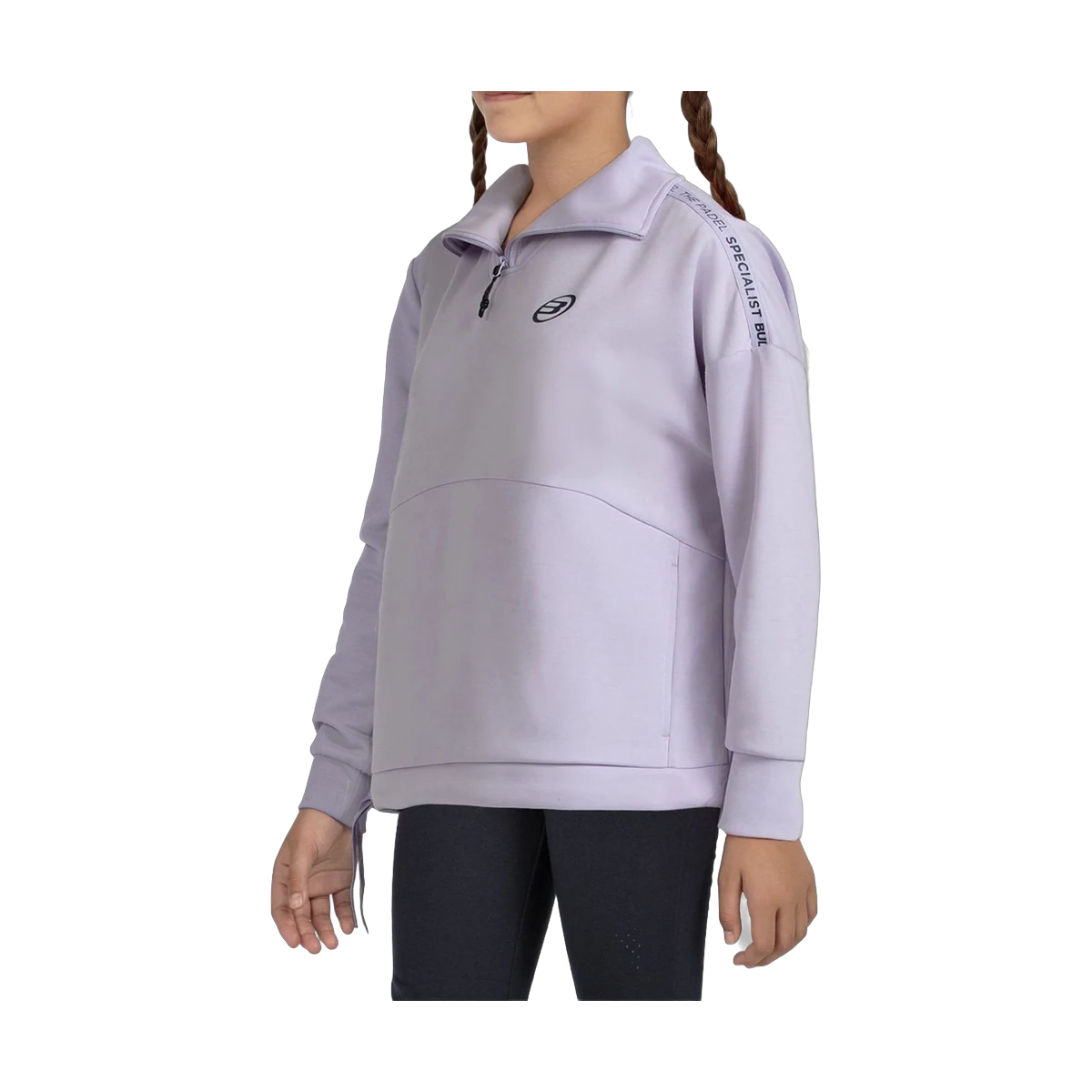 لباس پدل Bullpadel Alasia Sweatshirt Girls Pastel Lilac، عکس ۱