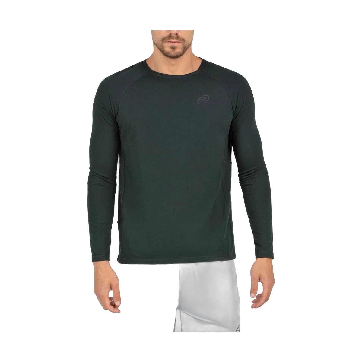 لباس پدل Bullpadel Amer Long Sleeve T-Shirt Men Dark Green