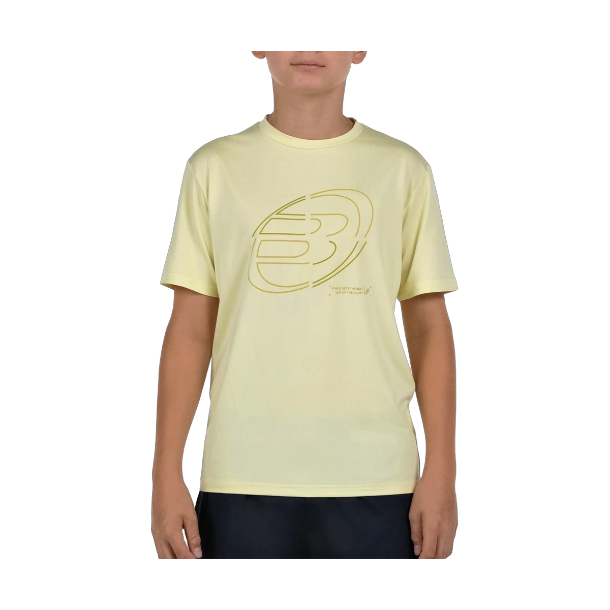 لباس پدل Bullpadel Cuno T-Shirt Kids Vigore Yellow، عکس ۱
