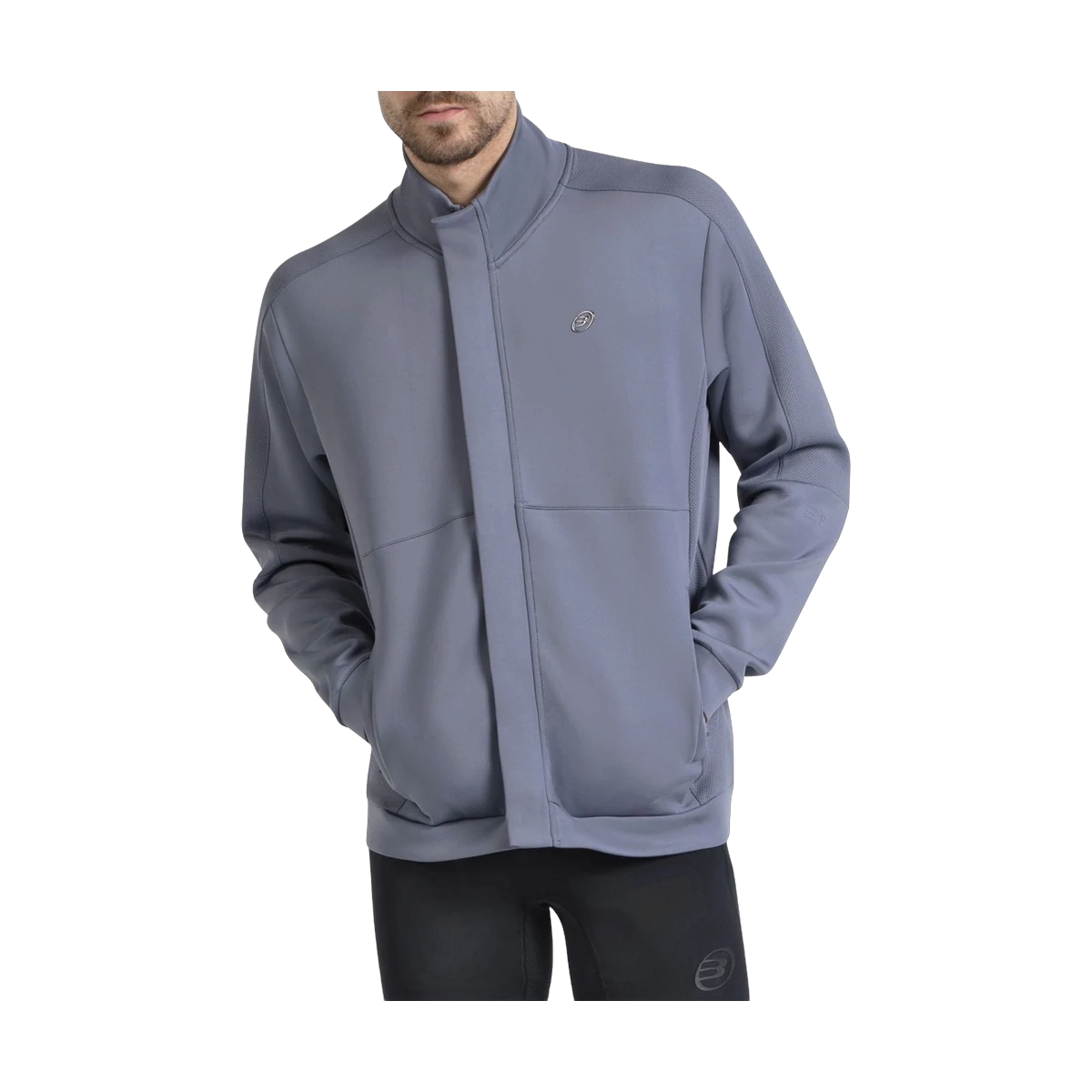 لباس پدل Bullpadel Eros Zip Sweatshirt Men Graphite
