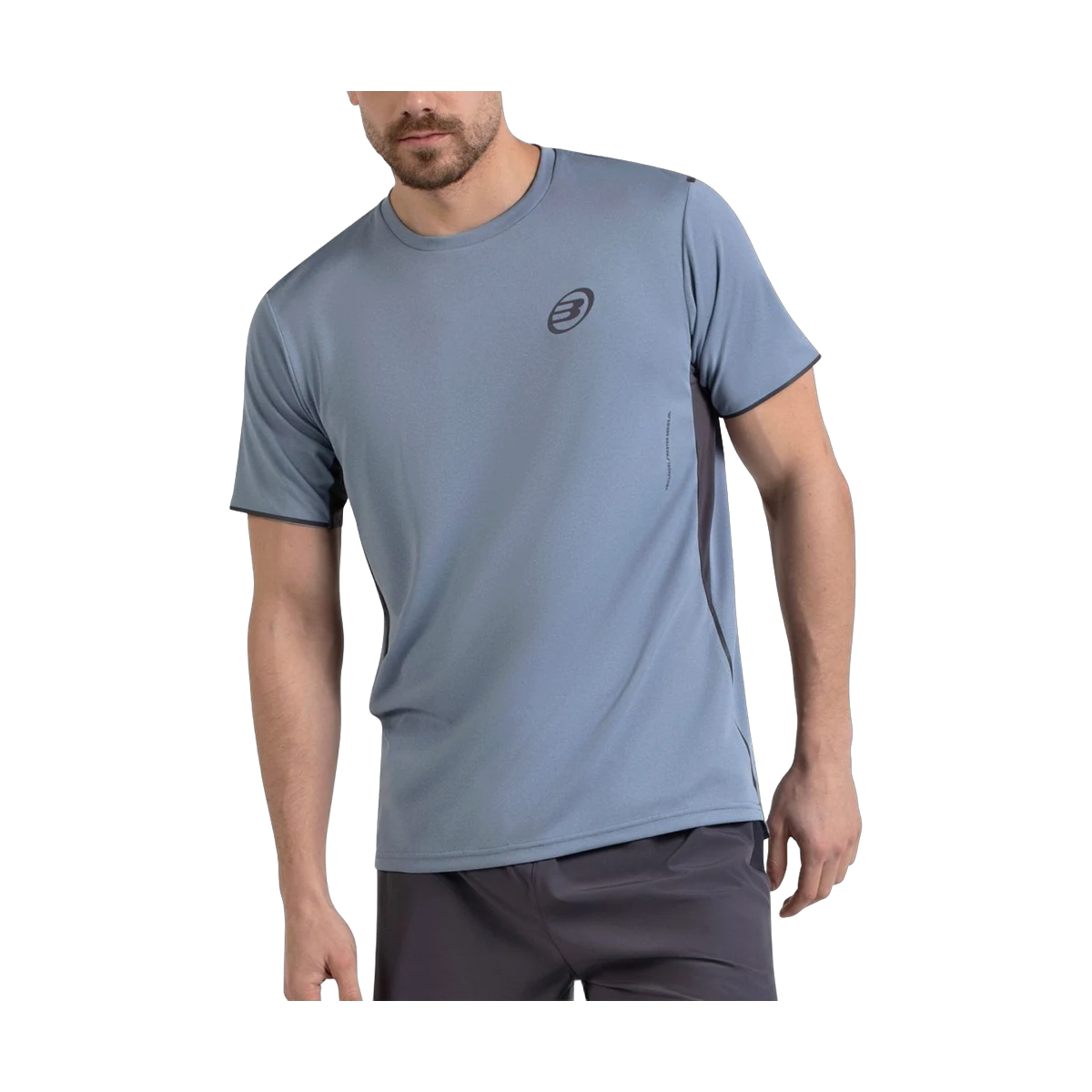 لباس پدل Bullpadel Mensa T-Shirt Men Steel Blue