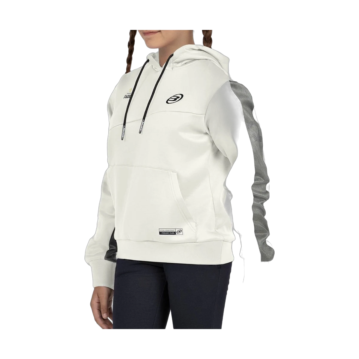 لباس پدل Bullpadel Peder Sweatshirt Girls Ecru، عکس ۱