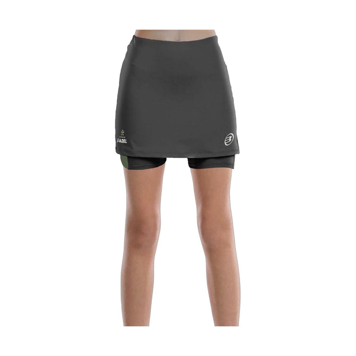 لباس پدل Bullpadel Portoa Skirt Girls Black، عکس ۱