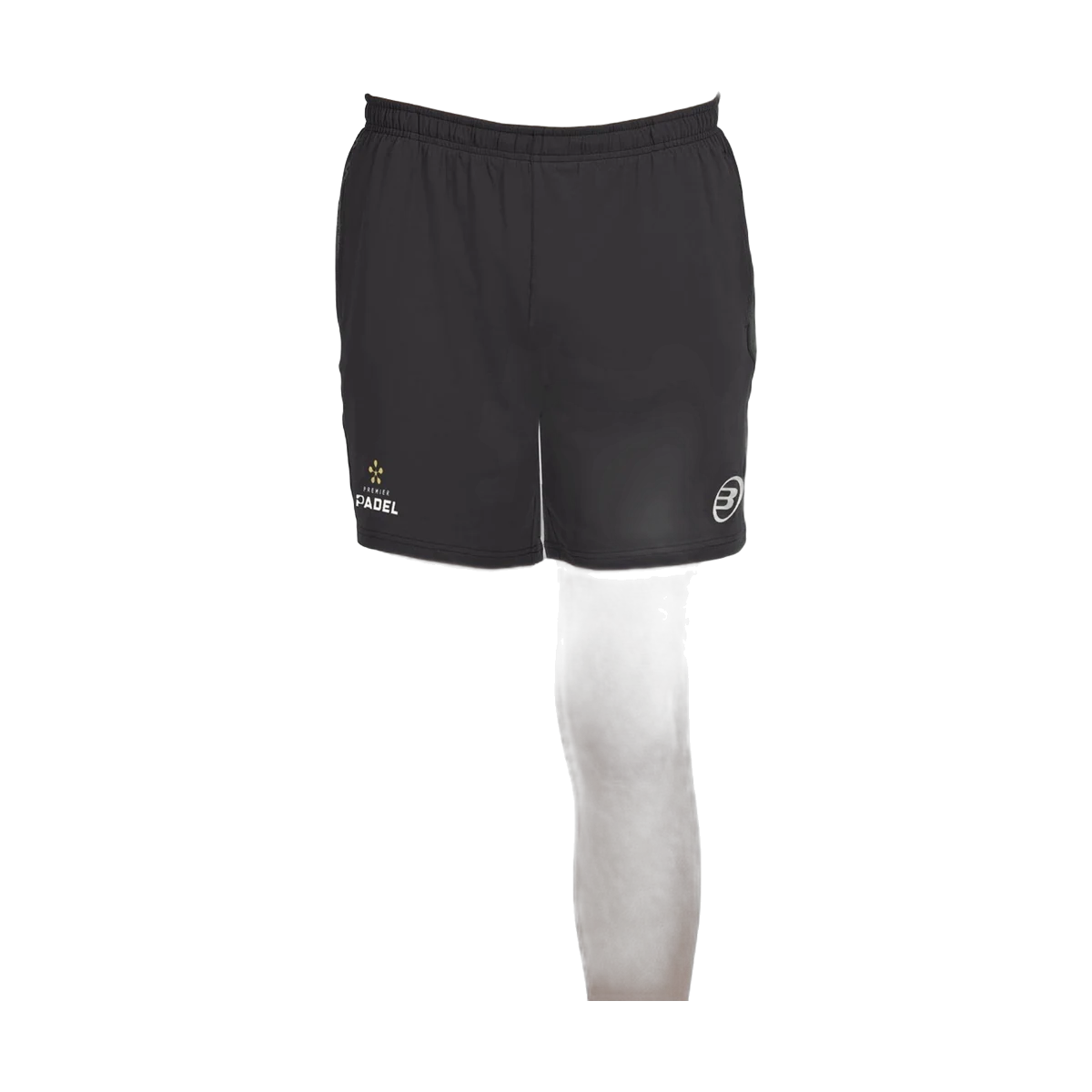 لباس پدل Bullpadel Preux Shorts Kids Black، عکس ۱
