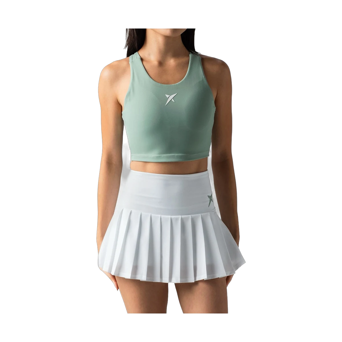 لباس پدل Drop Shot Ala Padel Sports Bra Women Green، عکس ۱