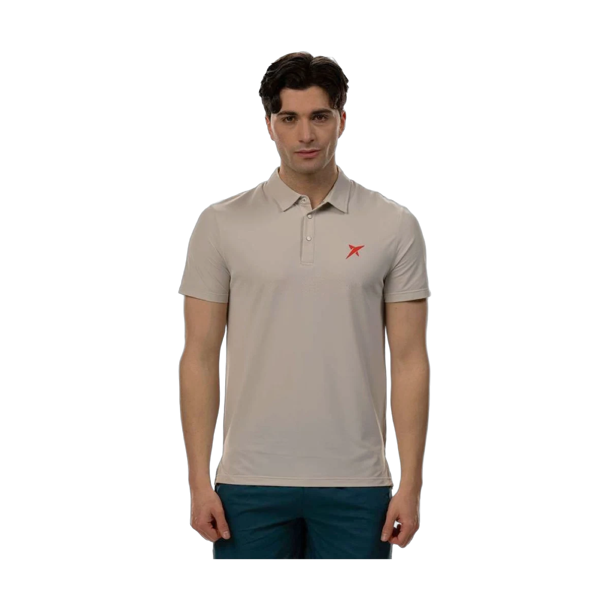 لباس پدل Drop Shot Egan Padel Polo Men Natural