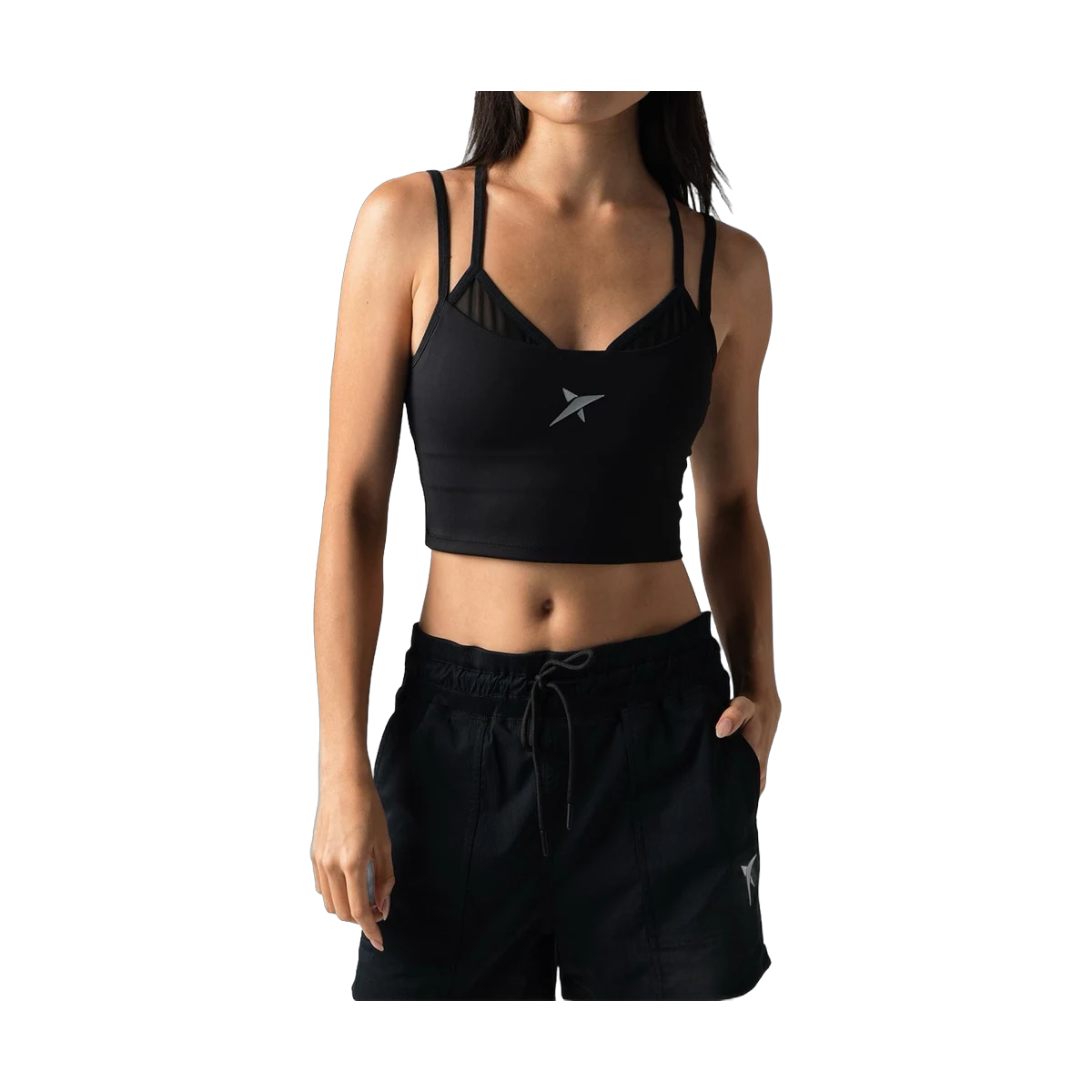 لباس پدل Drop Shot Flight Padel T-Shirt Women Black