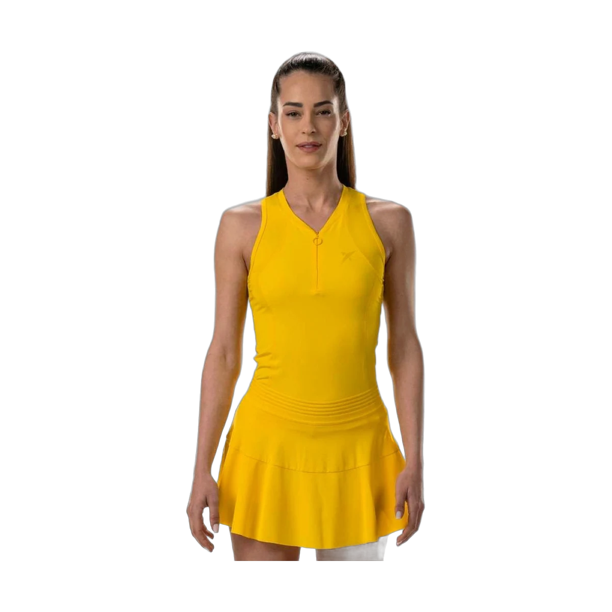 لباس پدل Drop Shot Sol Padel Polo Women Yellow
