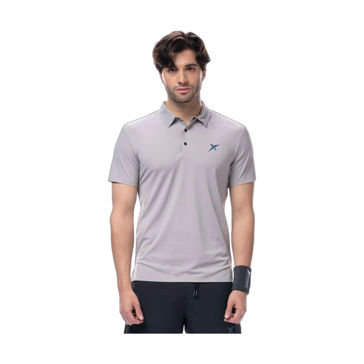 لباس پدل Drop Shot Taiga Padel Polo Men Grey