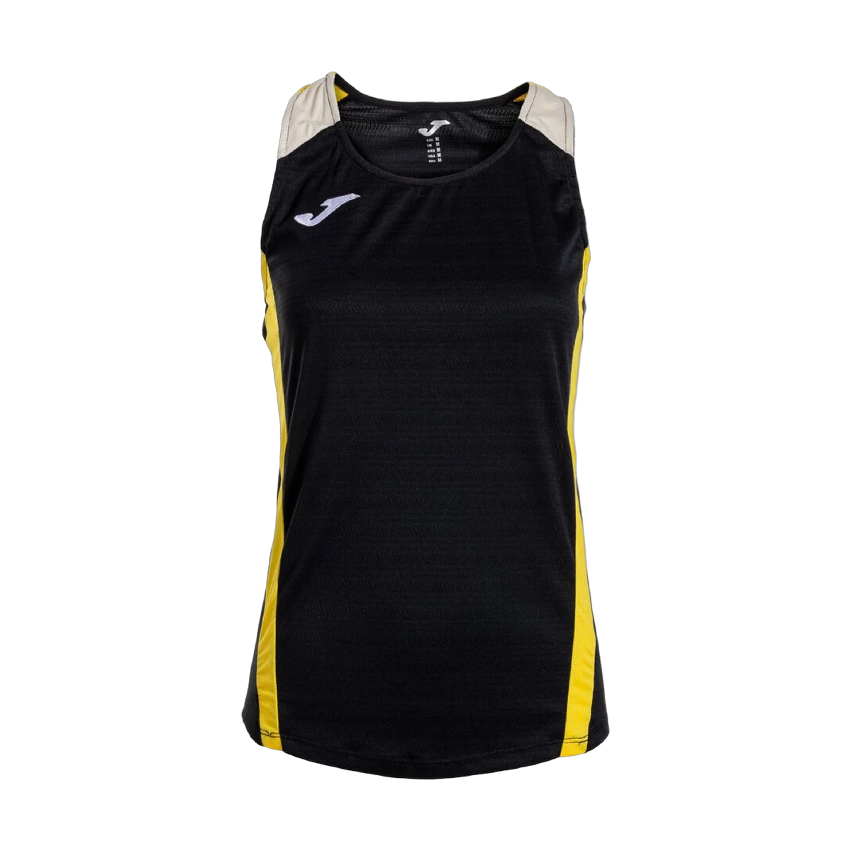 لباس پدل Joma Montreal Padel Sleeveless T-Shirt Women Black Yellow