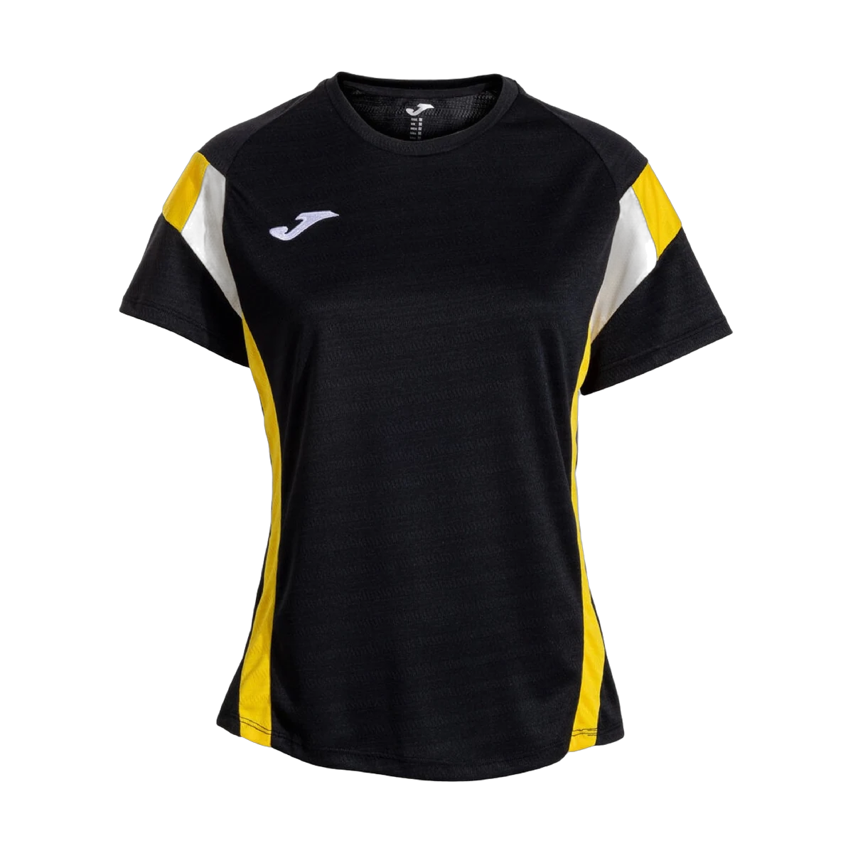 لباس پدل Joma Montreal Padel T-Shirt Women Black Yellow