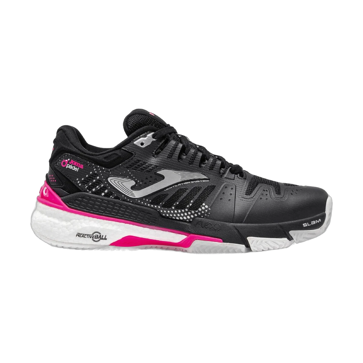 کفش پدل Joma Slam Classic Clay Padel Shoe Women Black