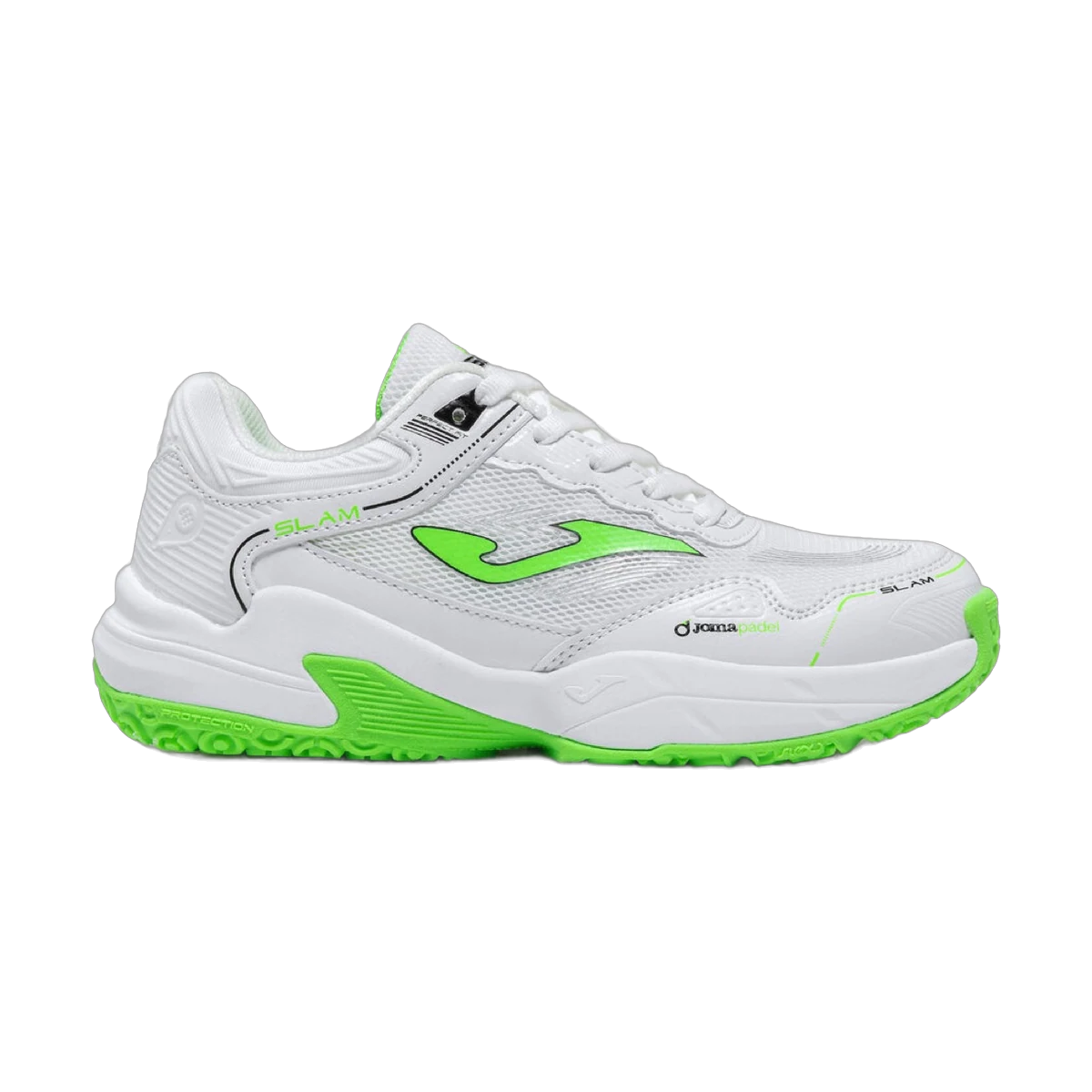 کفش پدل Joma Slam Jr Padel Shoe Junior White Green