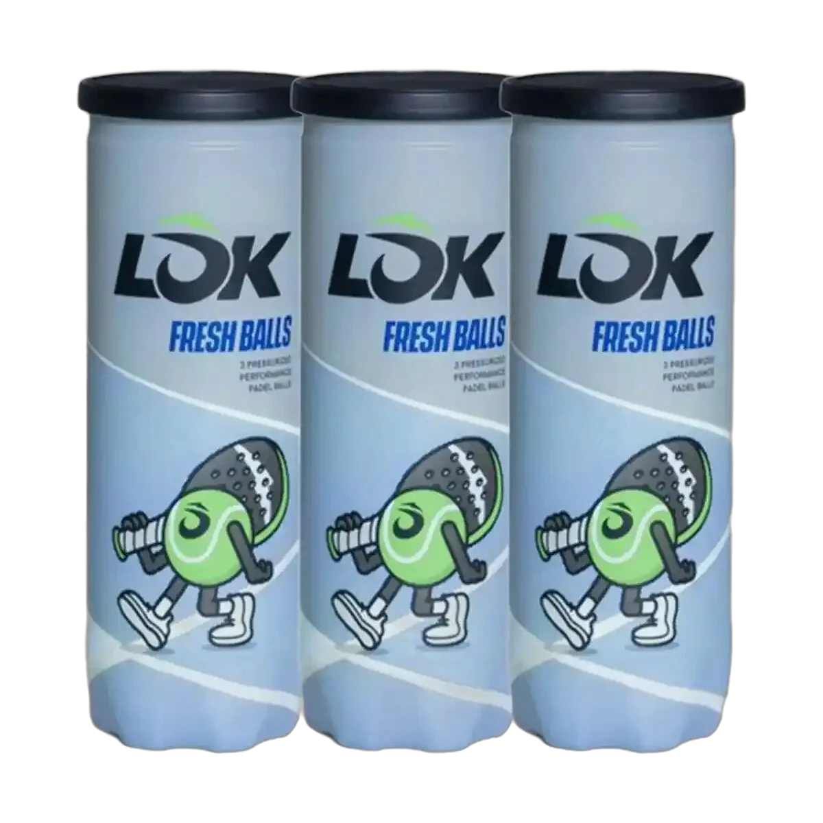 توپ پدل LOK Fresh Padel Ball Can 3 Pack