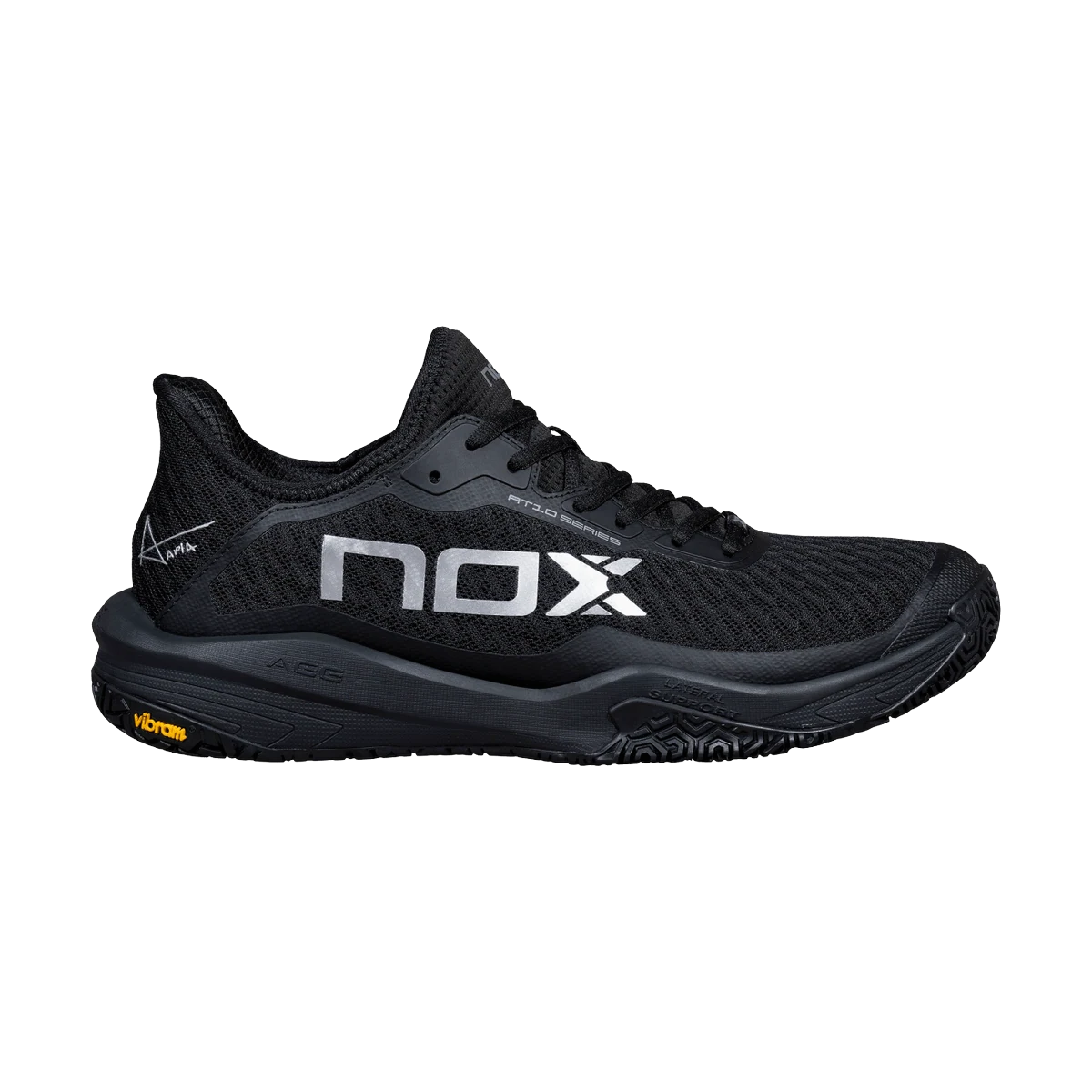 کفش پدل Nox AT10 EOS Vibram Padel Shoe Black Cool Grey