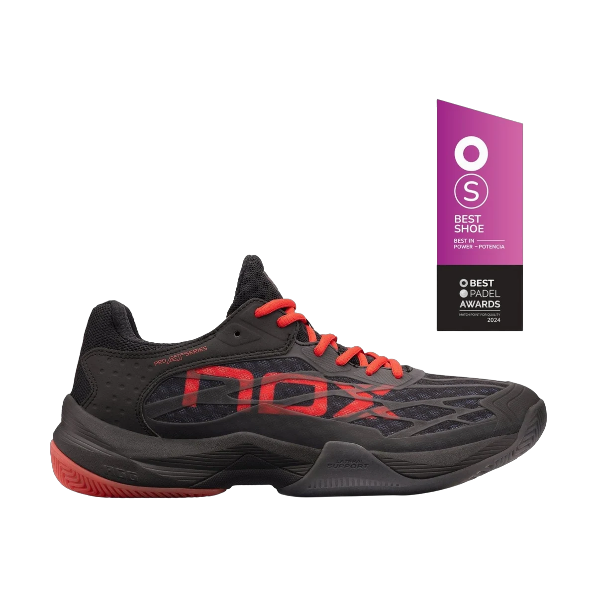 کفش پدل Nox AT10 LUX Padel Shoe Black Red