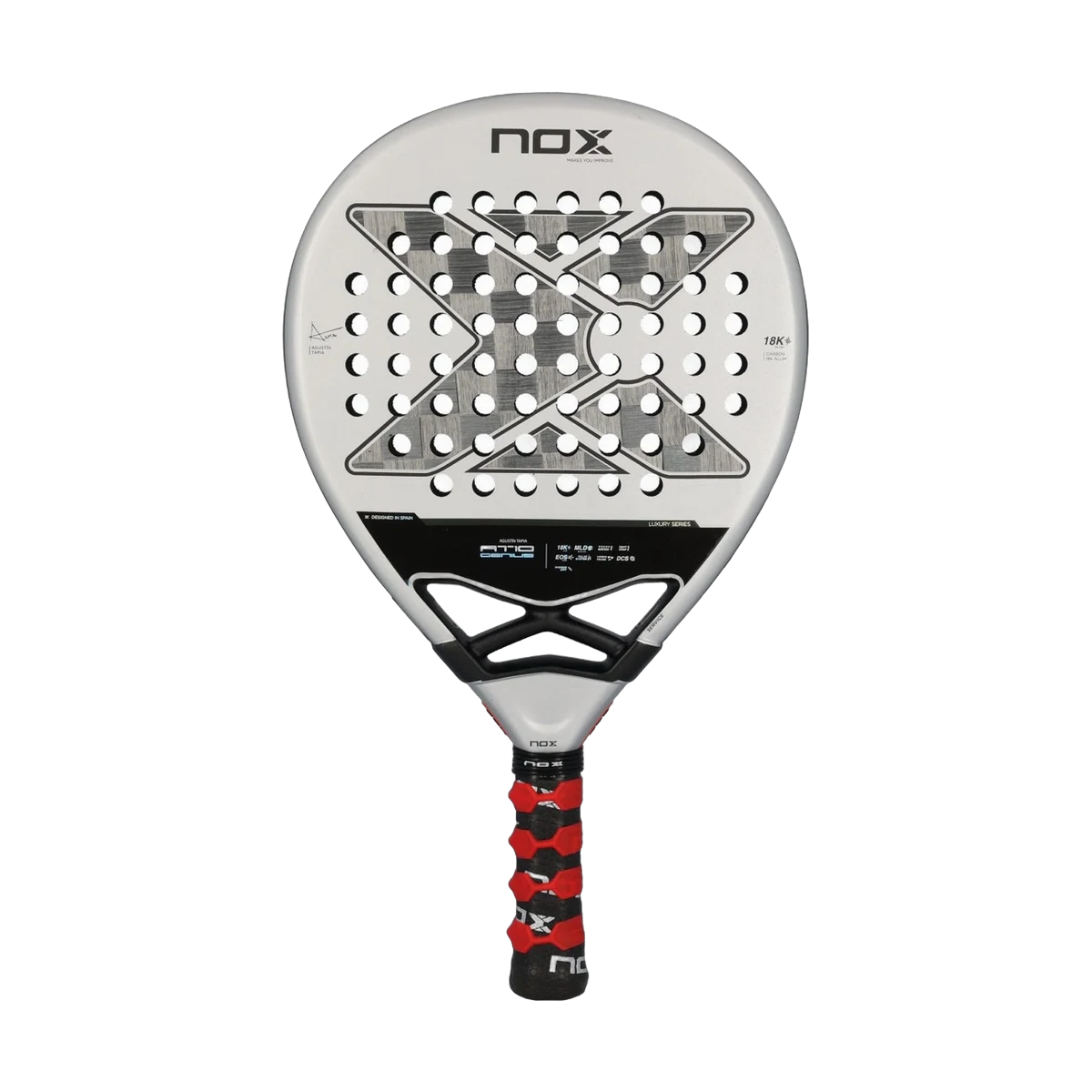 راکت پدل Nox Genius 18K Alum 2024
