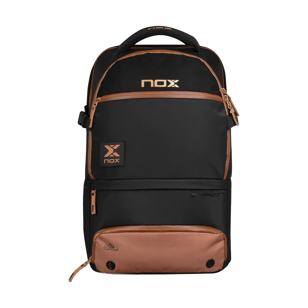 ساک و کوله پدل Nox Luxury Open Series Backpack Black Brown
