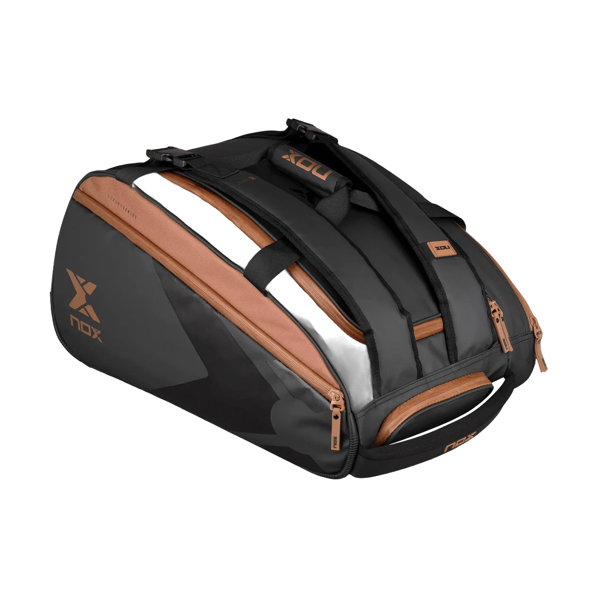 ساک و کوله پدل Nox Luxury Open Series Racket Bag Black Brown