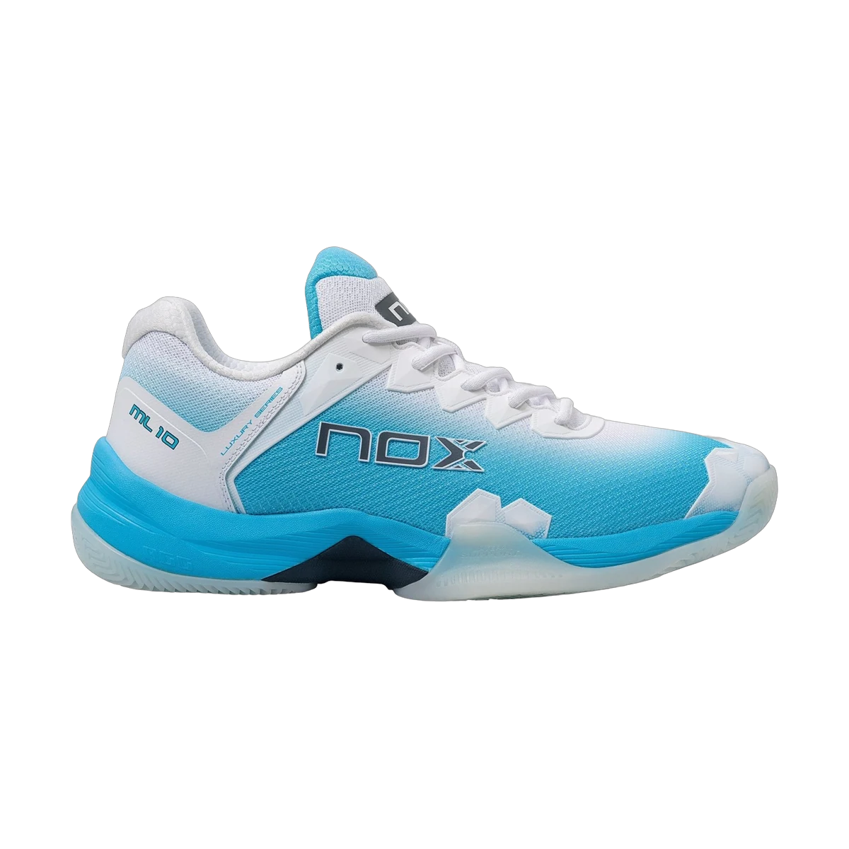 کفش پدل Nox ML10 HEXA Padel Shoe White Aqua
