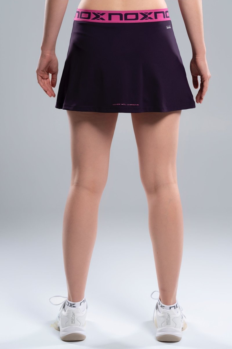 لباس پدل Nox Pro Skirt Women Blackberry Rose
