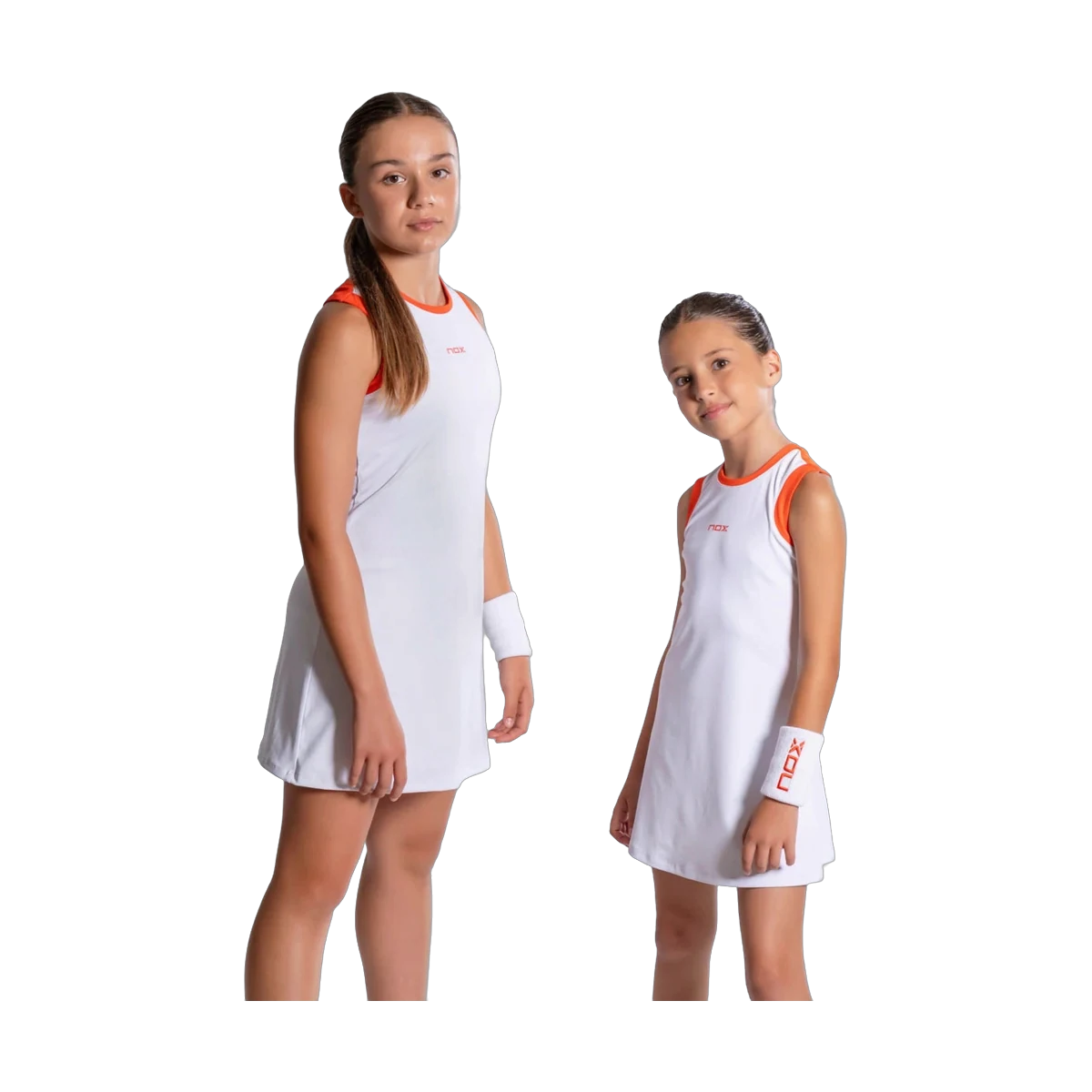 لباس پدل Nox Team Dress Girls White، عکس ۱
