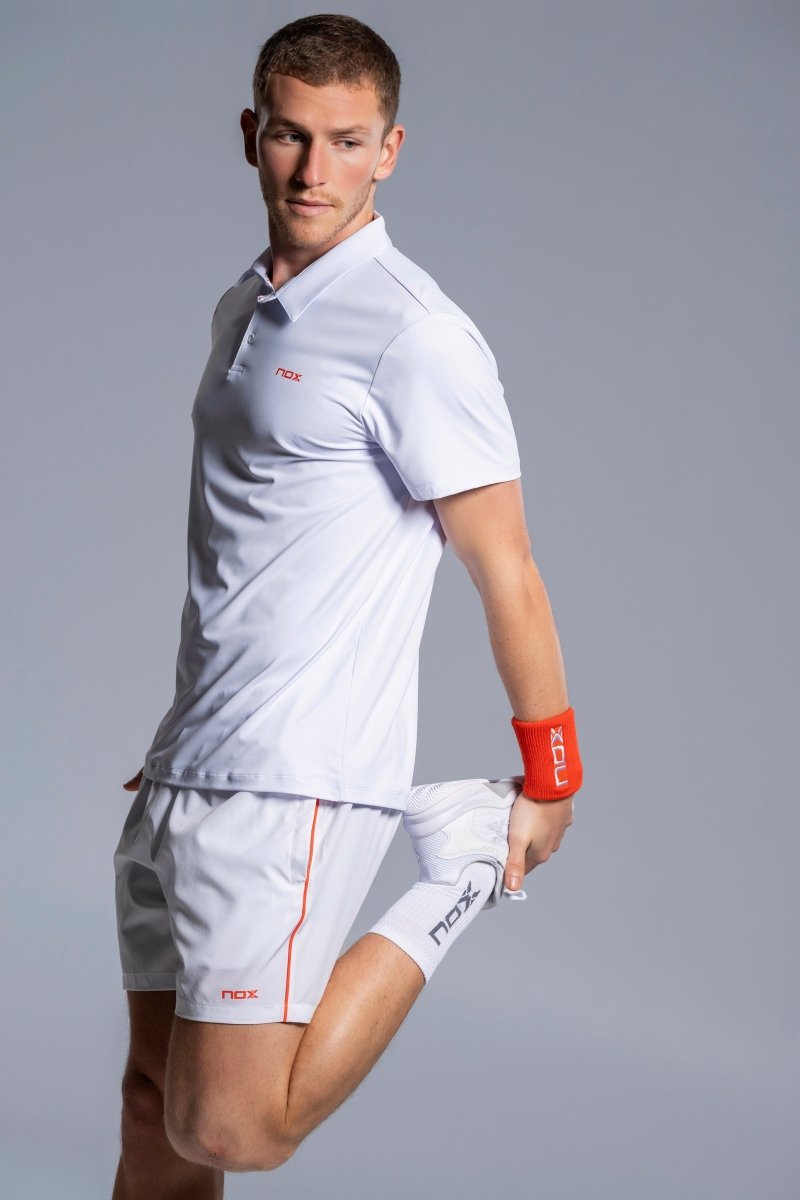 لباس پدل Nox TEAM Polo Men White