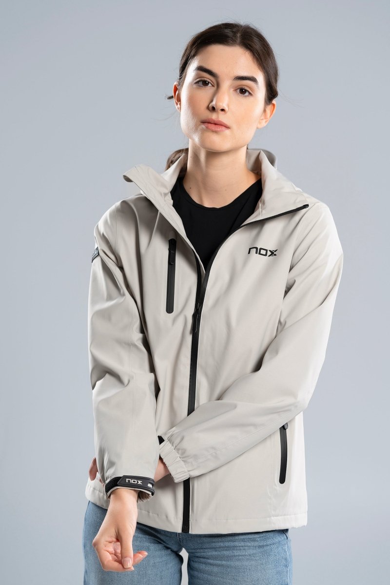 لباس پدل Nox Team Softshell Jacket Women Light Grey