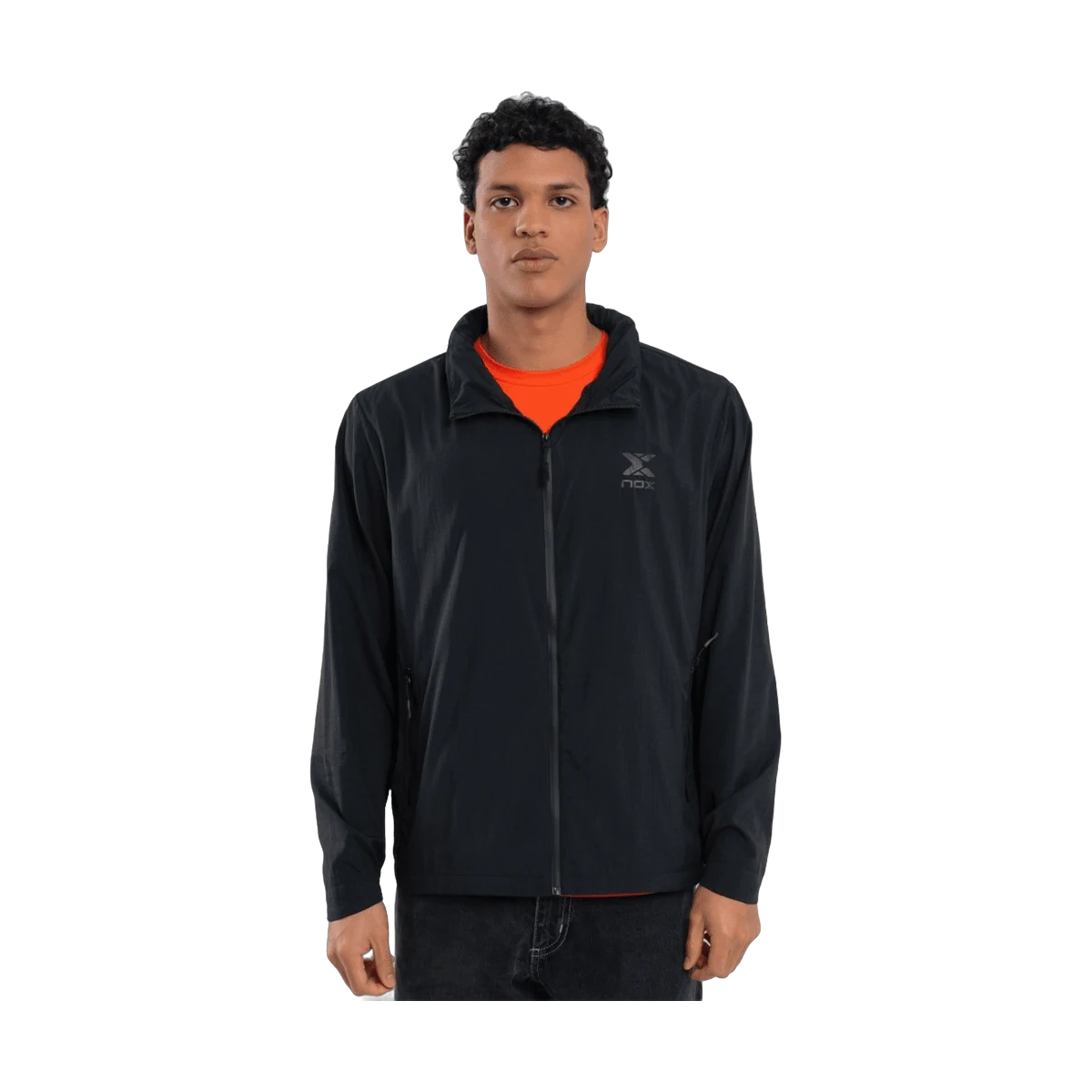 لباس پدل Nox Team Windbreaker Men Black