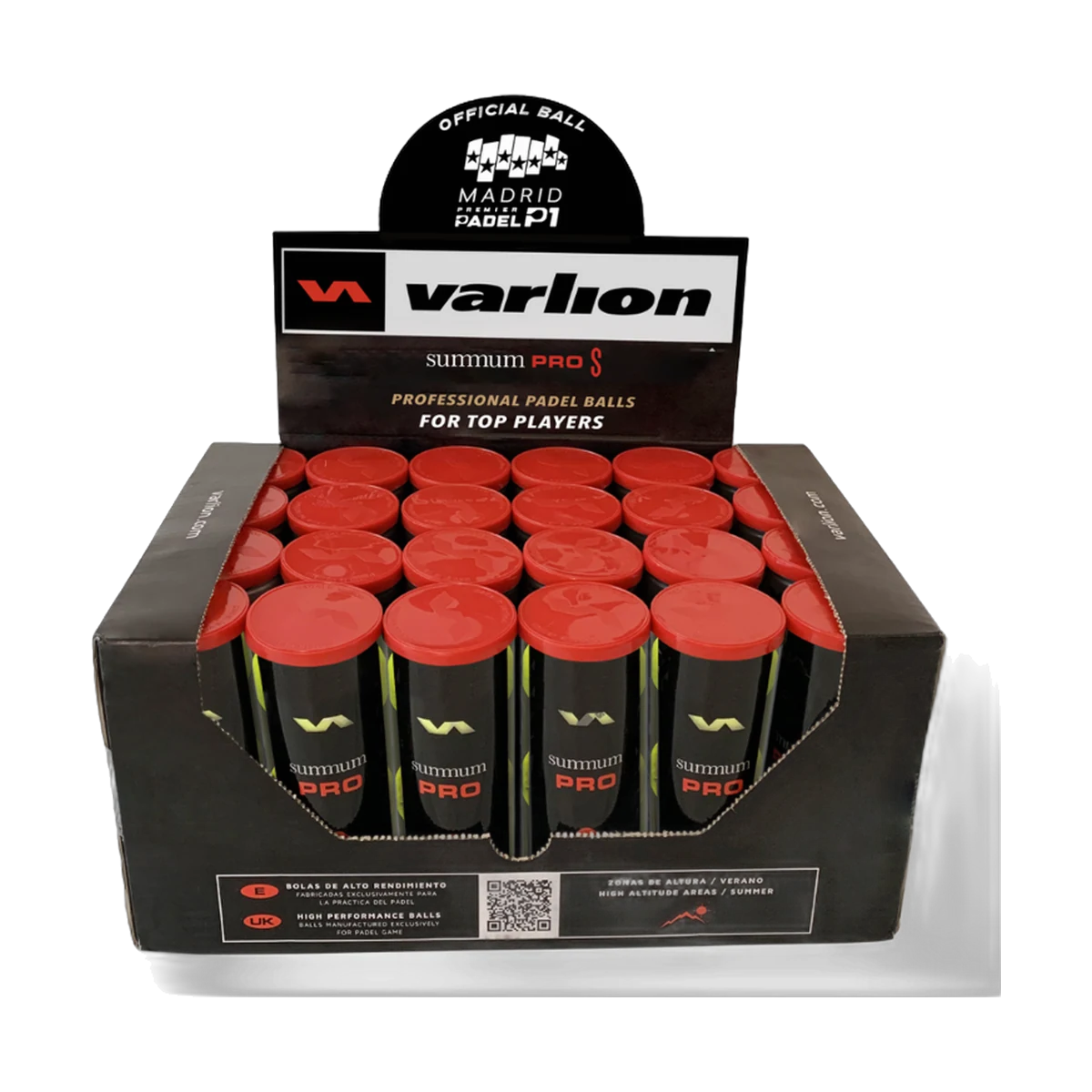 توپ پدل Varlion Summum Pro S Ball Box 24 Units