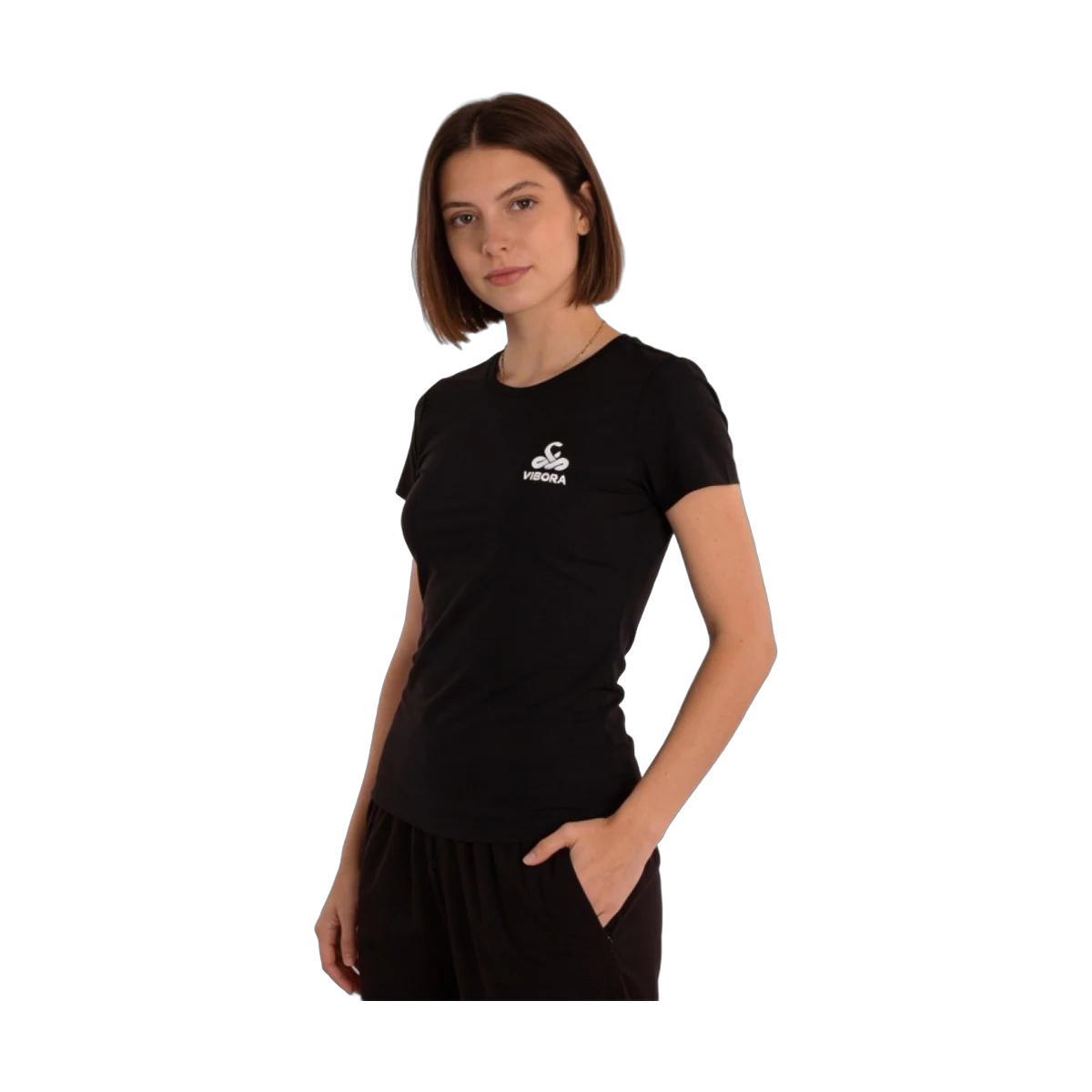 لباس پدل Vibora Russell Padel T-Shirt Women Black