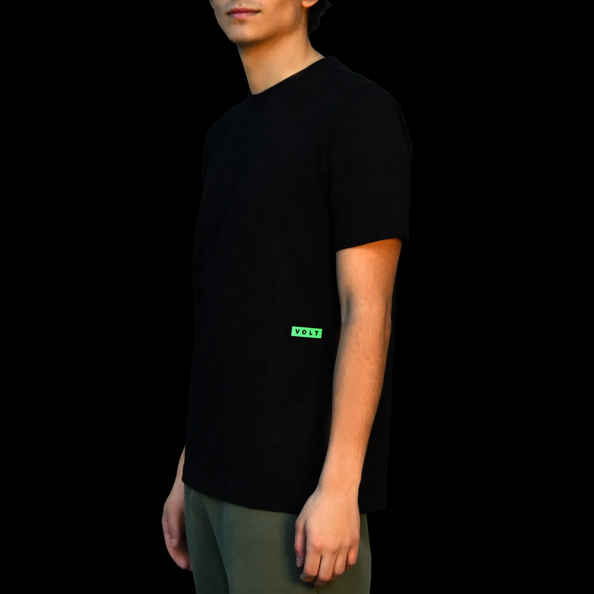 لباس پدل Volt Casual T-Shirt Black V
