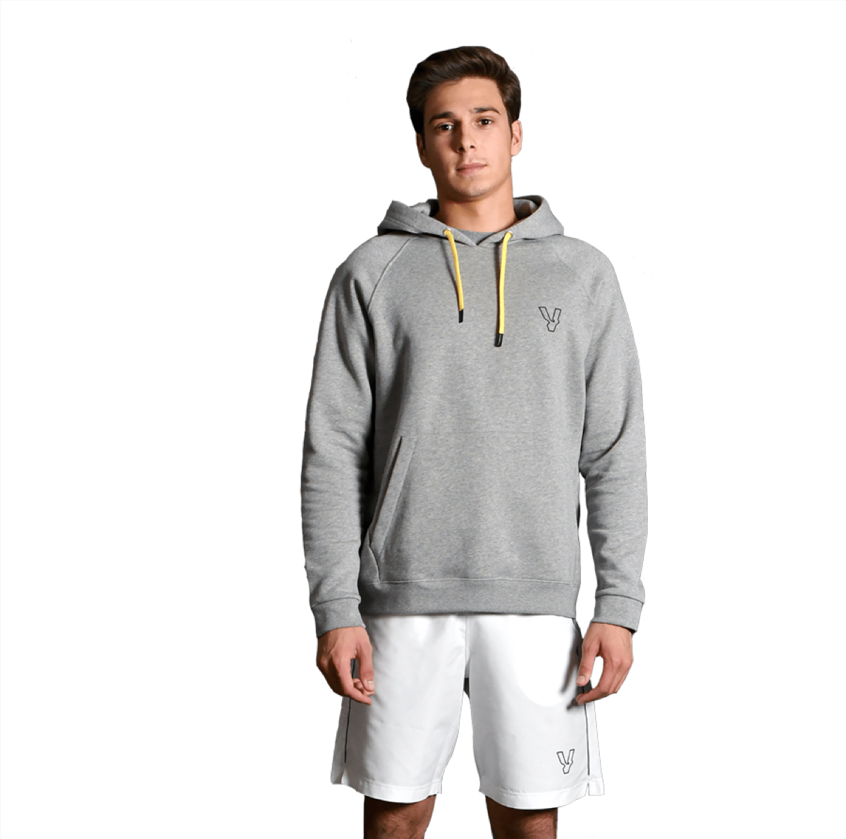 لباس پدل Volt Hoodie Light Grey