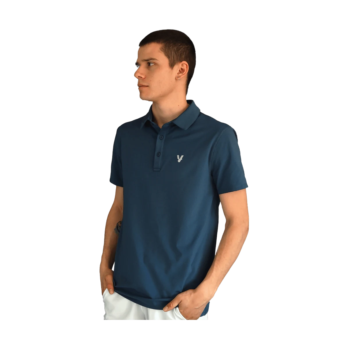 لباس پدل Volt Performance Polo Teal Blue V4