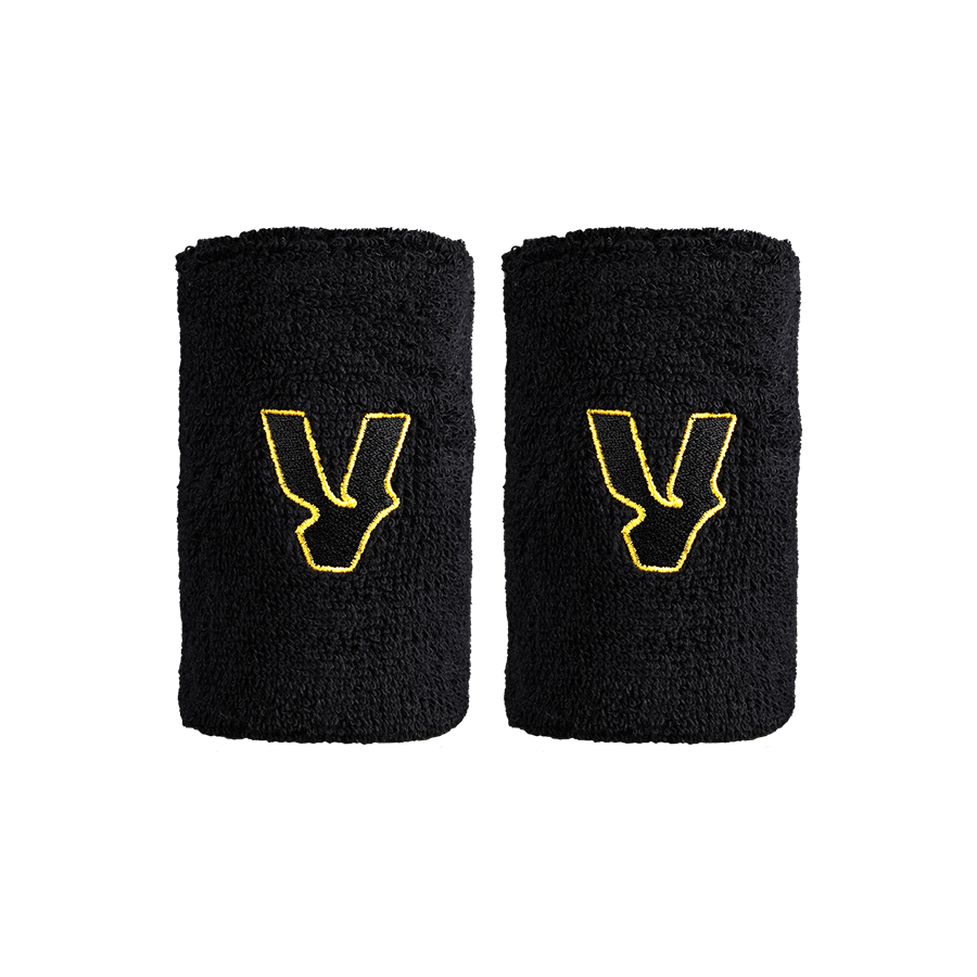 لباس پدل Volt Wristbands Black Fusion 2 Pack